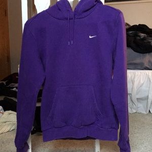 Purple Nike sweatshirt